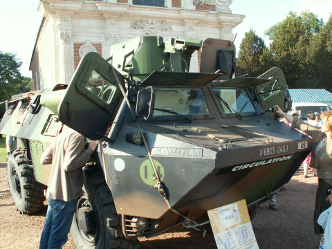 Checking out the vehicles