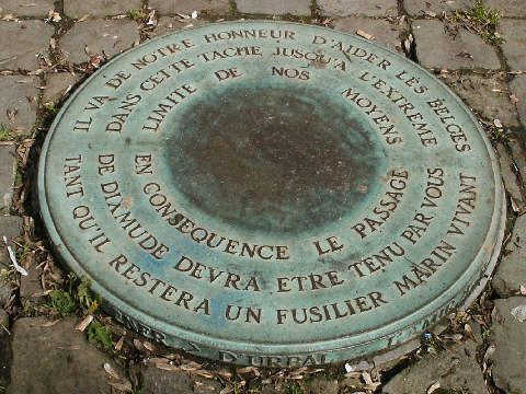 Detail from the memorial