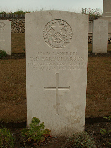 Lance Corporal David Farquharson