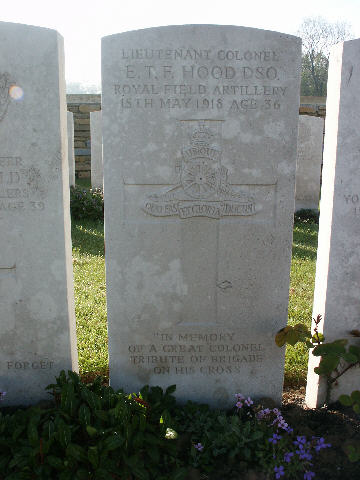 Lt Colonel Edward Hood DSO