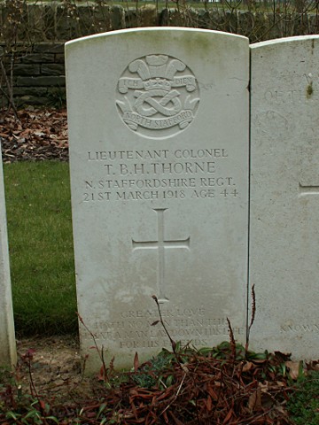 Lt Colonel Thomas Thorne
