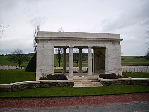 The entrance gate