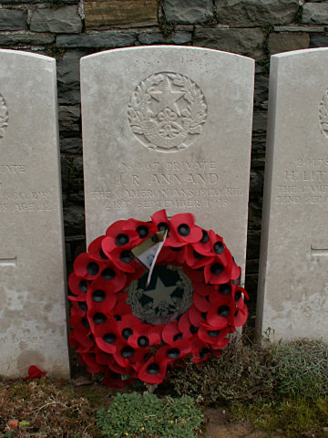 Private J R Annand