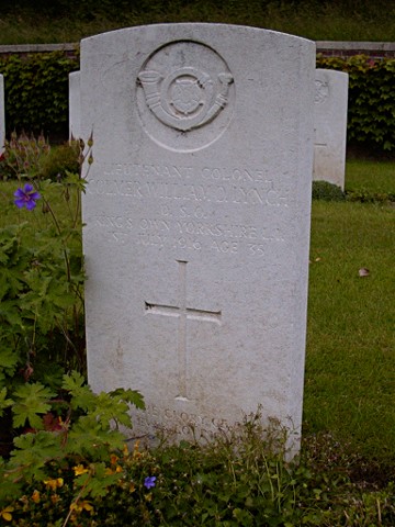 Lt Colonel Colmer Lynch DSO