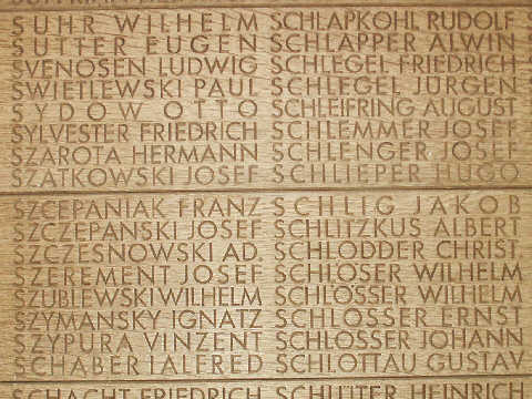 Names of the missing