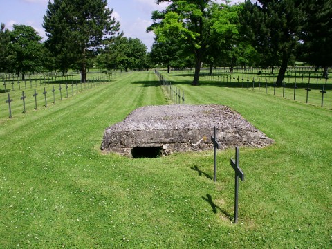 One of the original bunkers