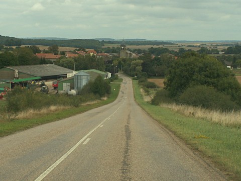 Looking down on Pillon