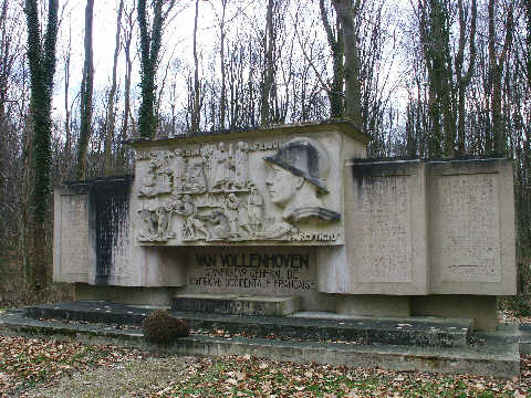 The Memorial to Captain Joost van Vollenhoven RICM