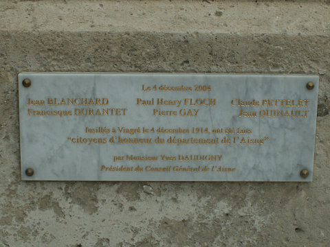 The plaque