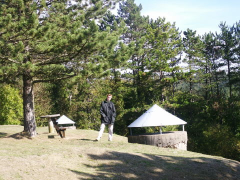 At the Quatre Cheminées