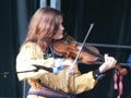 Sierra Noble on fiddle