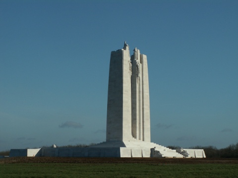 The Canadian Memorial at Vimy Ridge