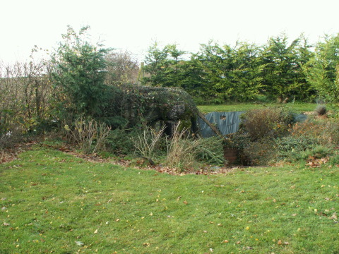 German bunkers still exist along the ridge