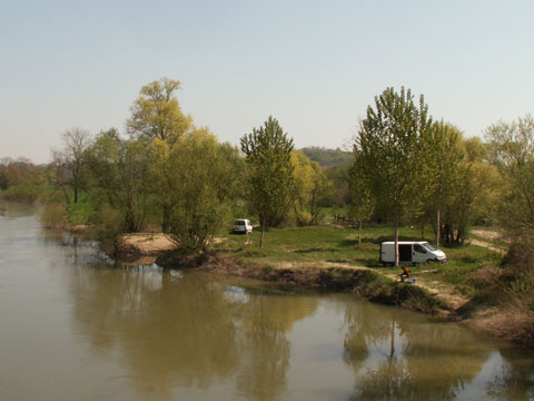 The Aisne with Cote 108 behind it
