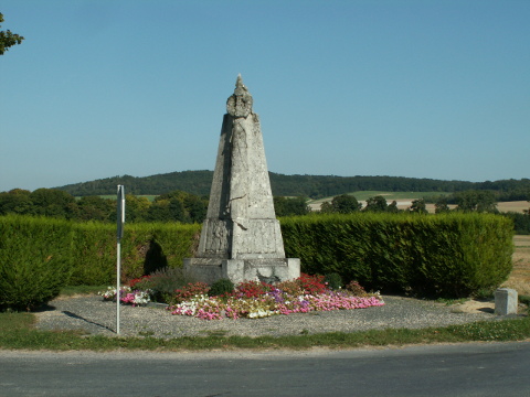 Monument to the 363e Régiment d'Infanterie at Loivre