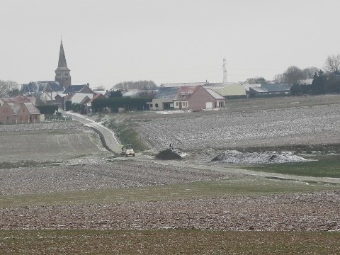 The digger marks Six Cross Roads