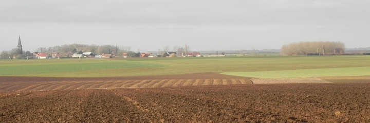 Looking across the battlefield