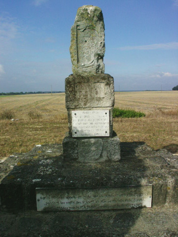 The memorial to the 66e RIT