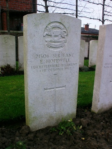 Sergeant E Hopewell