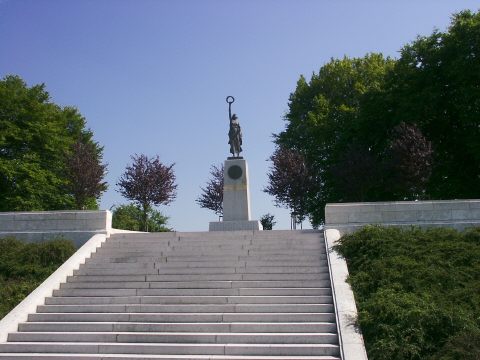 The Missouri memorial at Cheppy