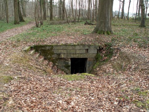 Storage bunker at Ligescourt