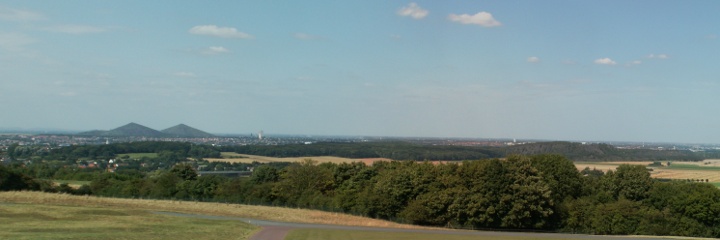 Looking out from Vimy Ridge