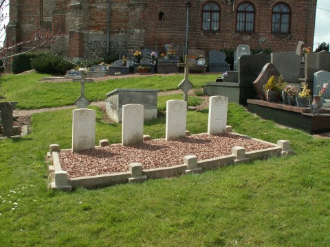 Eecke churchyard