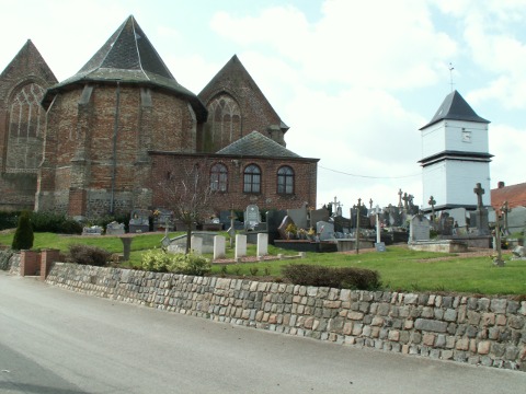 Eecke churchyard