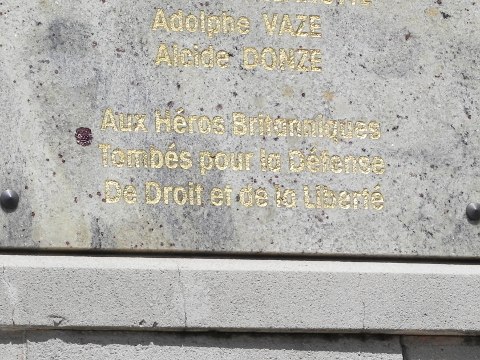 War Memorial at Festubert