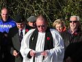 The Rev Brian Llewellyn of St George's Church Ieper