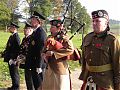 Conny and Ralf Beckmann of the Passchendaele Pipe Band