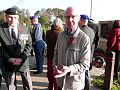 This gentleman had found a 15th Bn cap badge on his land