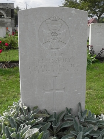 Lance Corporal Percival Fosbury