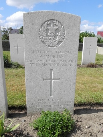 Lt Colonel Wilfred Bliss