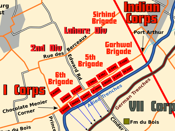 Festubert: The night attack by 2nd Division