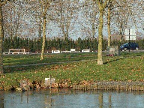 The Christmas Truce Memorial at Frelinghien