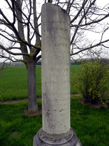 Francis Mond and Edgar Martyn Memorial at Bouzencourt