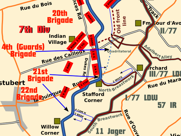Festubert: The new German front