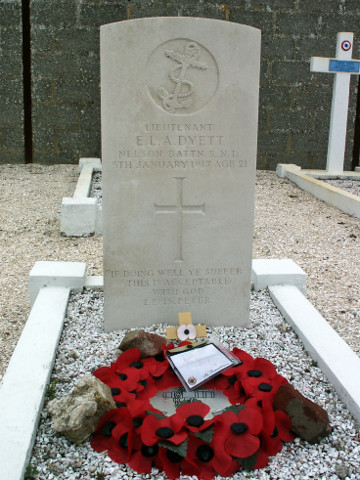 Sub Lieutenant Edwin Dyett