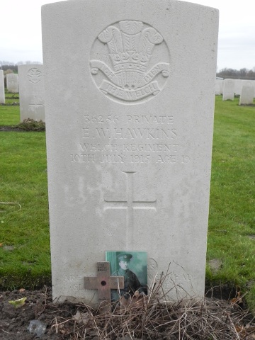 Private E Hawkins