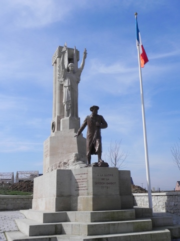 Monument to General Barbot at Souchez
