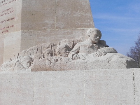 Monument to General Barbot at Souchez