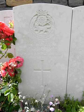 Lance Corporal Frank Gunstone