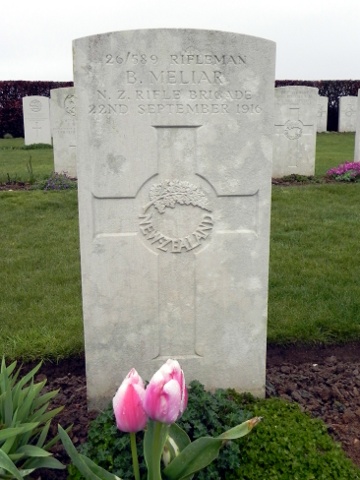 Rifleman Bartley Meliar