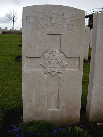 Lance Corporal Henry Humphreys