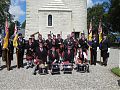 Members of the Passendale Pipe Band