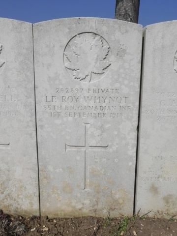 Private Le Roy Whynott