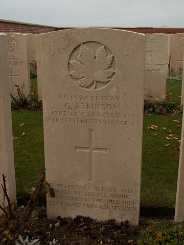 Private George Atkinson
