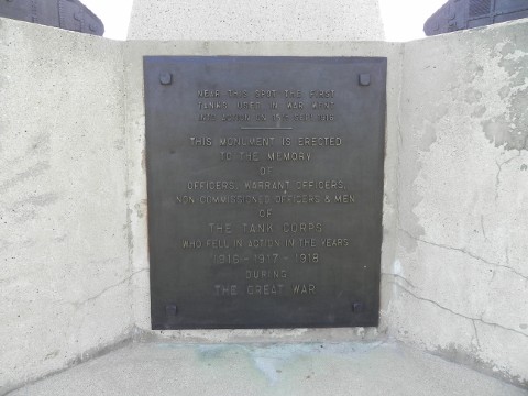 The Tank Corps Memorial