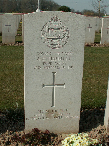 Private Arthur Tebbutt